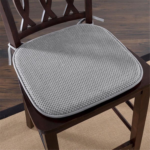 Guarderia Memory Foam Chair Cushion for Dining Room, Kitchen, Outdoor Patio & Desk Chairs - Platinum GU2006955